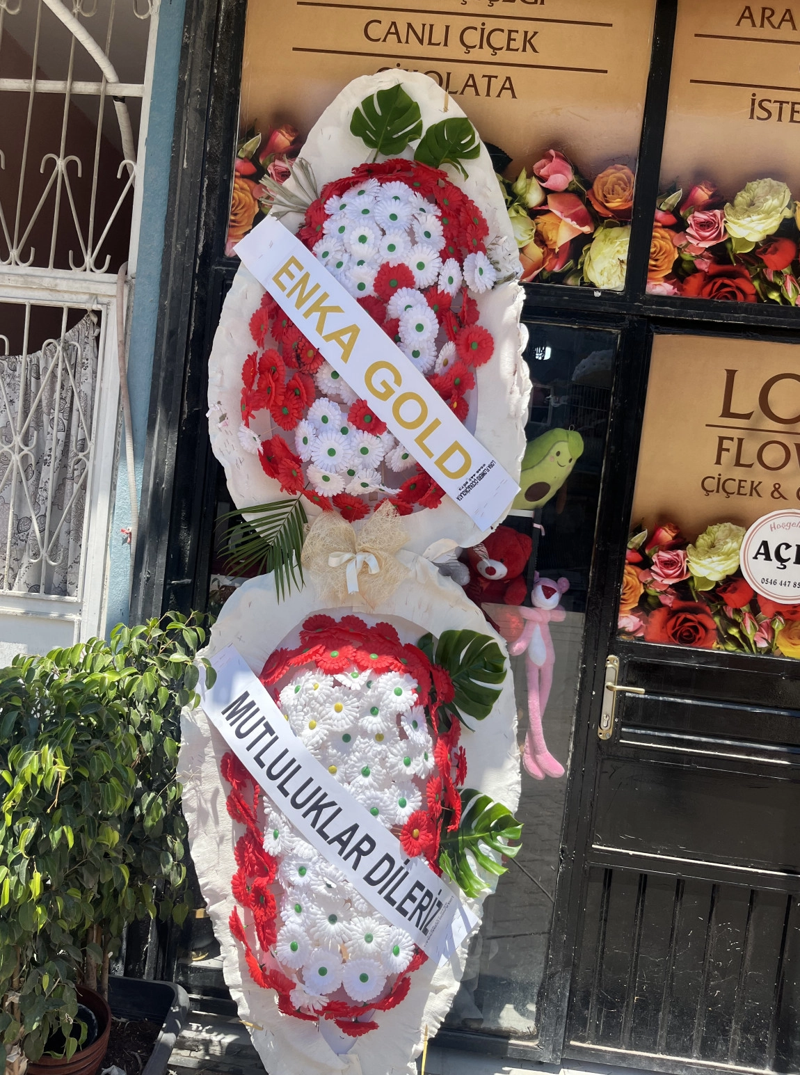 Vip Düğün Açılış Çelenği